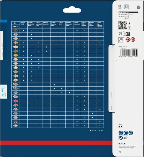 EXPERT Stainless Steel aku list kružne testere, 203×1,8/1,4×15,875 mm, T48 2608902220