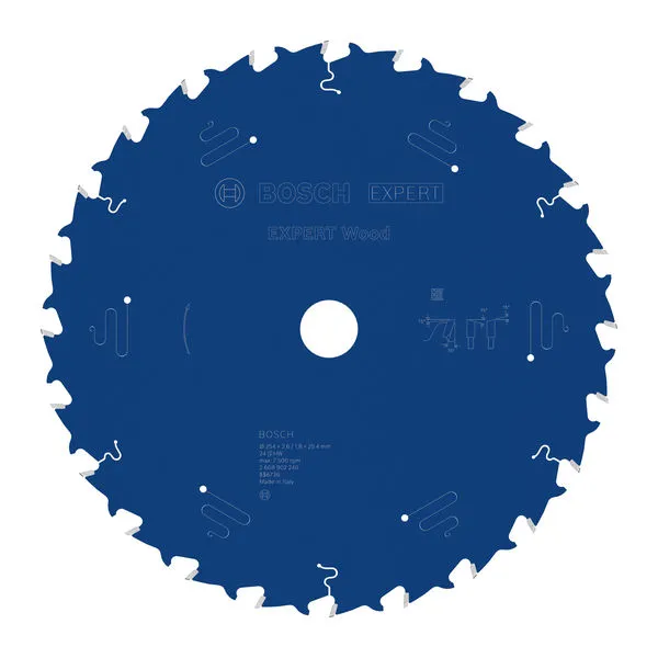 Bosch EXPERT Wood list kružne testere, 254×2,6/1,8×25,4 mm, T24 2608902240