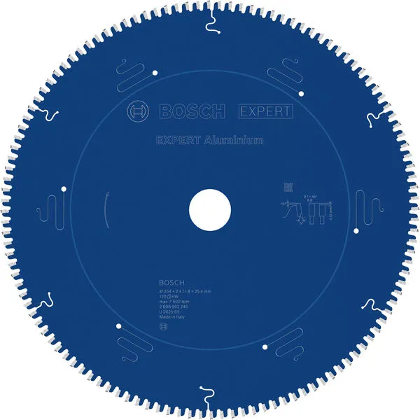 Bosch EXPERT Aluminium list kružne testere, 254×2,4/1,8×25,4 mm, T120 2608902245