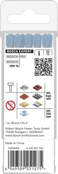 EXPERT HEX-9 Multi Construction burgija, 5×50×100 mm 2608902282