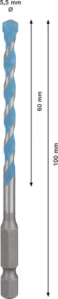 EXPERT HEX-9 Multi Construction burgija, 5,5×60×100 mm 2608902283