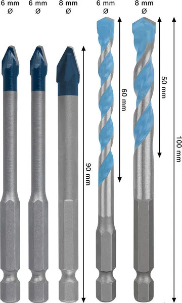 EXPERT HEX-9 Hard Ceramic i HEX-9 Multi Construction set, 5 delova 2608902314