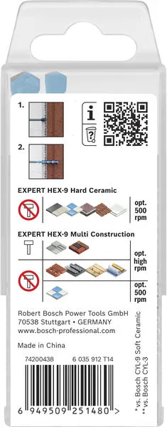 EXPERT HEX-9 Hard Ceramic i HEX-9 Multi Construction set, 5 delova 2608902314