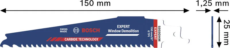 EXPERT Window Demolition S959DHM list testere 2608902328