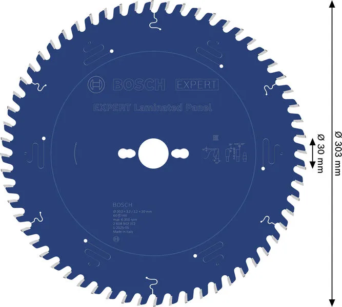 EXPERT Laminated Panel list kružne testere, 303×3,2/2,2×30 mm, T60 2608902372