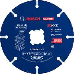 Bosch EXPERT Multi Material Carbide rezna ploča, 115 x 22,23 mm, X-Lock 2608902374