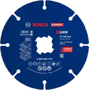 Bosch EXPERT Multi Material Carbide rezna ploča, 125 x 22,23 mm, X-Lock 2608902375