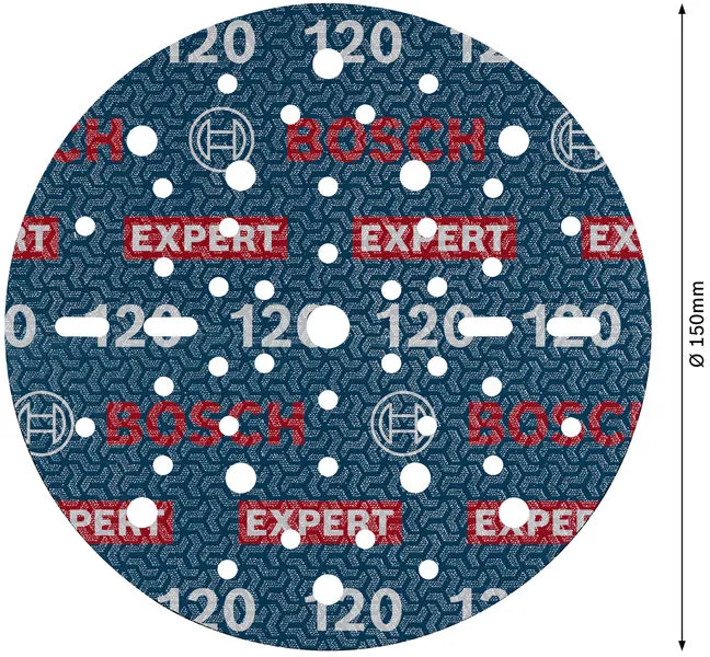 EXPERT O780 brusni disk sa folijom, 150 mm, G120 2608902459