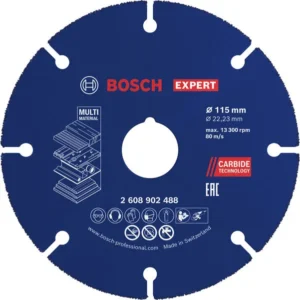 Bosch EXPERT Multi Material Carbide rezna ploča, 115 x 22,23 mm 2608902488