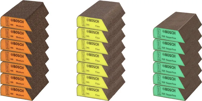 Bosch EXPERT S470 Combi blok, 69×97×26 mm, 7 srednjih, 7 finih, 6 superfinih, 20 delova 2608902491