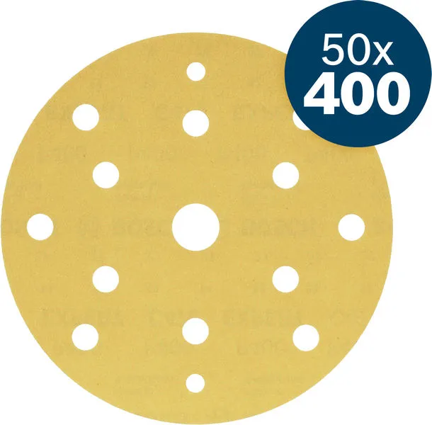 EXPERT C470 brusni papir sa više rupa za rotacione brusilice od 150 mm, G400, 50 delova 2608902502