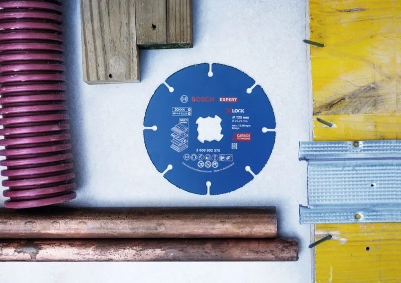 Bosch EXPERT Multi Material Carbide rezna ploča, 125 x 22,23 mm, X-Lock, 10 kom. 2608902377 - Slika 28