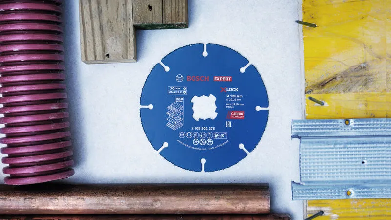 Bosch EXPERT Multi Material Carbide rezna ploča, 125 x 22,23 mm, X-Lock, 10 kom. 2608902377 - Slika 11