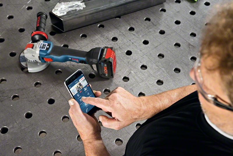 Bosch Akumulatorska ugaona brusilica sa sistemom X-LOCK GWX 18V-10 SC Professional 06017B0401