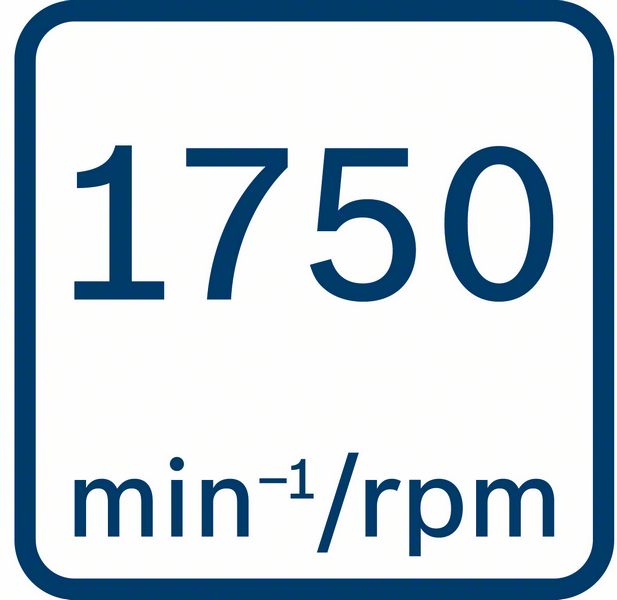 1750 min/rpm