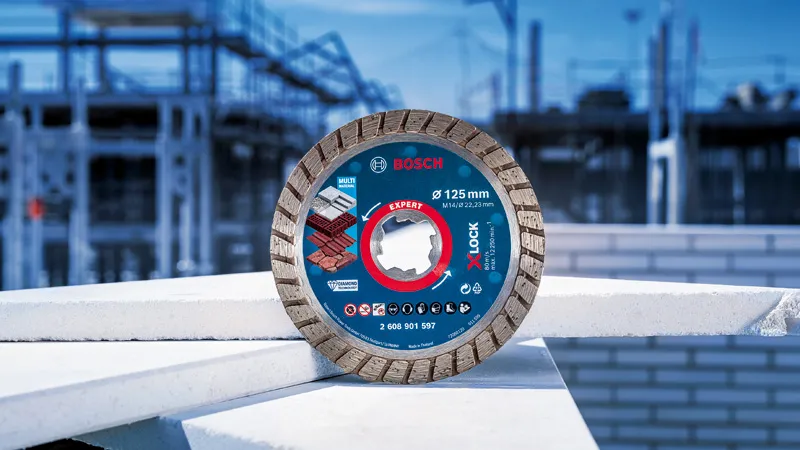 EXPERT MultiMaterial X-LOCK dijamantska rezna ploča od 125 x 22,23 x 2,4 x 12 mm 2608901597