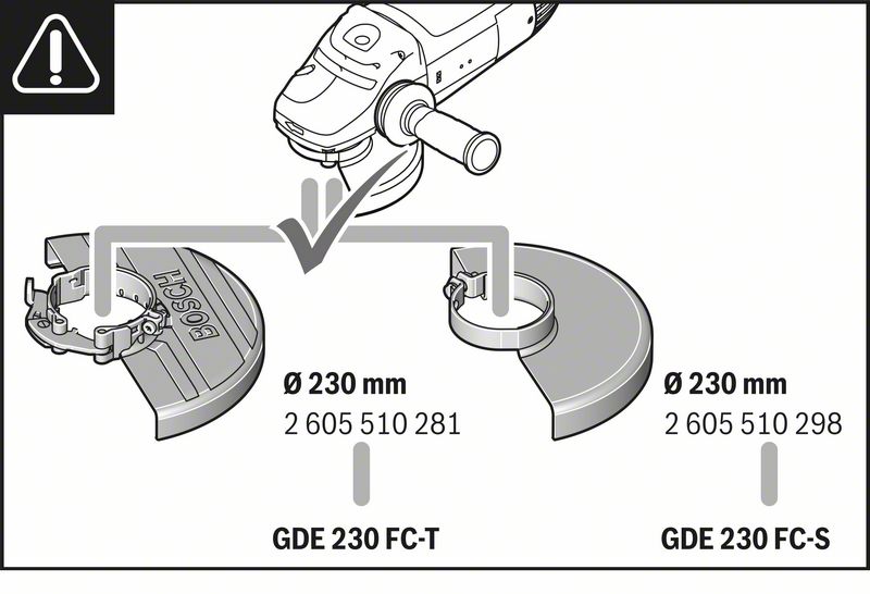 Bosch Sistemski pribor GDE 230 FC-S Professional 1600A003DL
