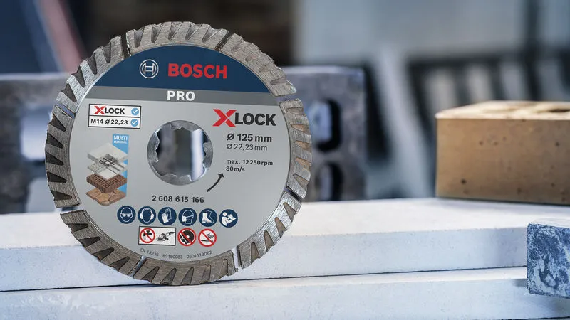 Bosch PRO Multi Material dijamantska ploča 125 x 22,23 mm, X-Lock 2608615166 - Slika 10