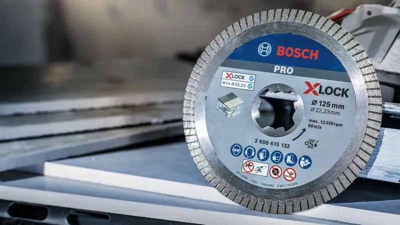 PRO Ceramic X-Lock dijamantska rezna ploča 125×22,23 mm, 22,23 mm 2608615132