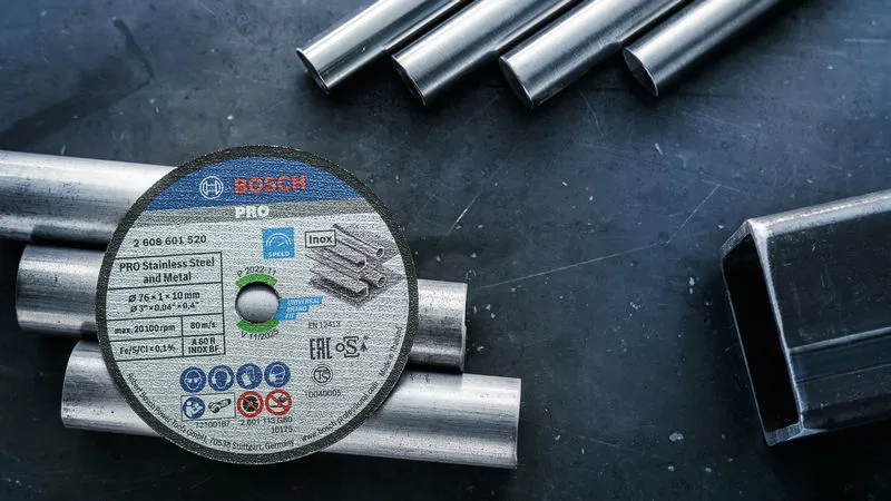 Bosch PRO Stainless Steel and Metal lepljena rezna ploča 76×1×10 mm 2608601520 - Slika 11