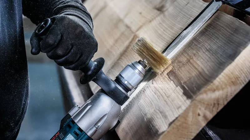 Bosch PRO Wood clean žičana četka 80×35×0,2 mm 2608622130 - Slika 9