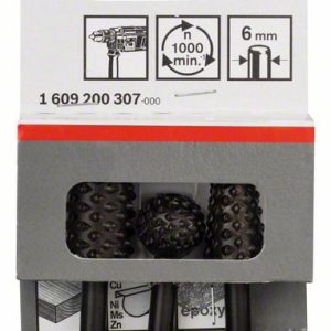 Bosch 3-delni kompleti nastavaka za ručna glodala, 16 mm 1609200307