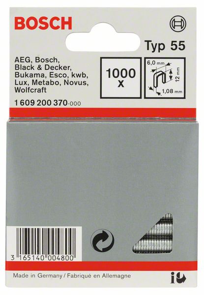 Bosch Spajalica sa uskim leđima tip 55 1609200370