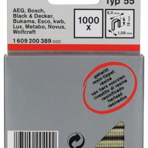 Bosch Spajalica sa uskim leđima tip 55 obložena smolom 1609200389