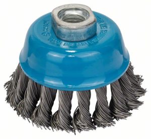 Bosch Upletena lončasta četka 75 mm, čelična 1608622029