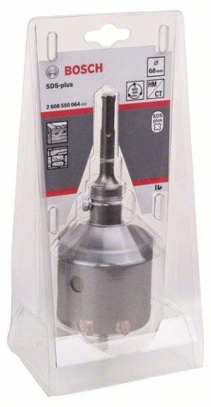 Bosch 3-delni komplet kruna za bušenje, SDS plus, 68 mm 2608550064