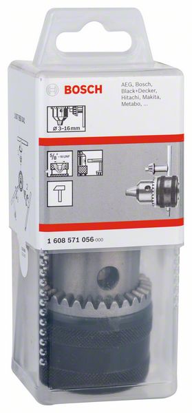 Bosch Klasična stezna glava do 16 mm 1608571056