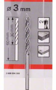 Bosch Spiralna burgija za drvo standard 2608596300