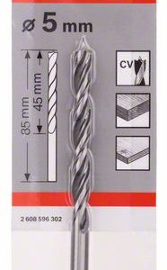 Bosch Spiralna burgija za drvo standard 2608596302