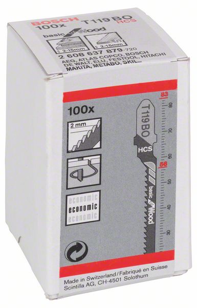 Bosch List ubodne testere T 119 BO 2608637879