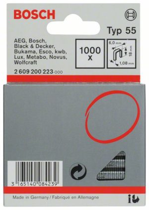 Bosch Spajalica sa uskim leđima tip 55 2609200223