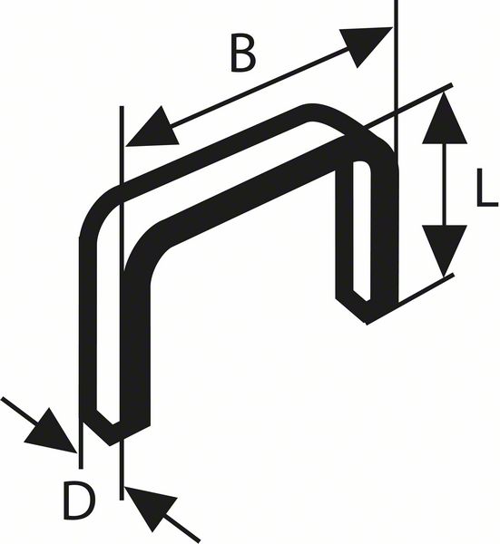 Bosch Spajalica od pljosnate žice tip 57 2609200229