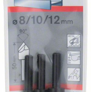 Bosch 3-delni komplet upuštača, 6–8 mm 2608596667