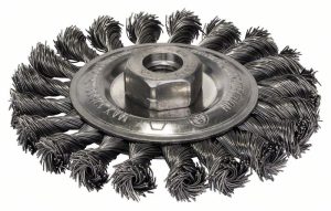Bosch Pletena žičana četka 115 mm, čelična 2608622059