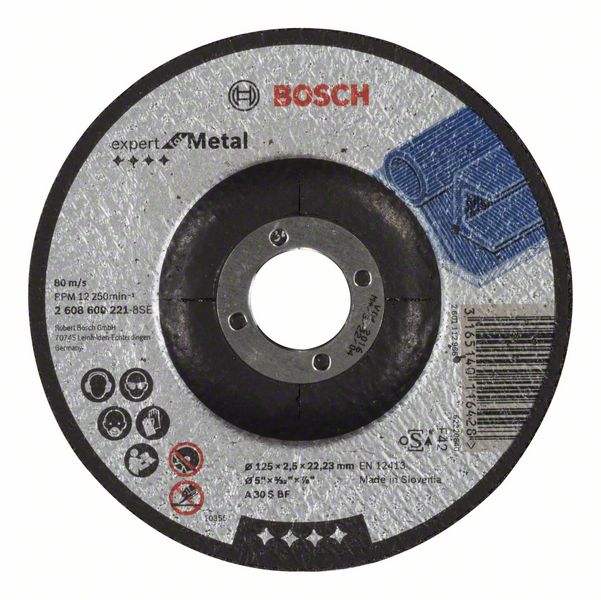 Bosch Rezna ploča ispupčena Expert for Metal 2608600221