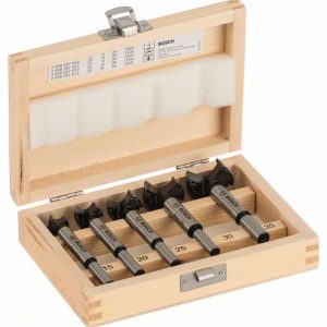 Bosch 5-delni komplet burgija za usecanje šarki od volfram-karbida, 15–35 mm 2607018750