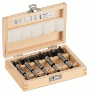 Bosch 5-delni komplet burgija za usecanje šarki od volfram-karbida, 15–35 mm 2607018750