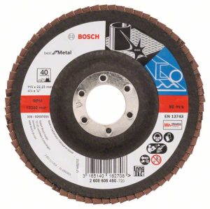 Bosch Lamelni brusni disk X571, Best for Metal 2608605450