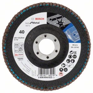 Bosch Lamelni brusni disk X571, Best for Metal 2608606922