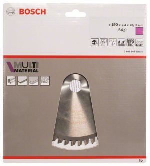Bosch List kružne testere Multi Material 2608640508