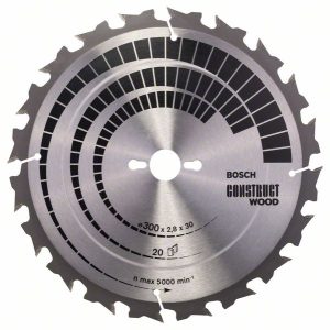Bosch List kružne testere Construct Wood 2608640700