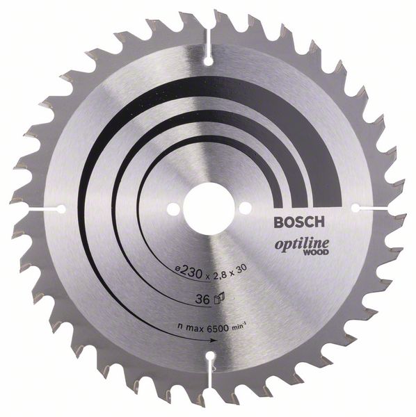 Bosch List kružne testere Optiline Wood 2608640628