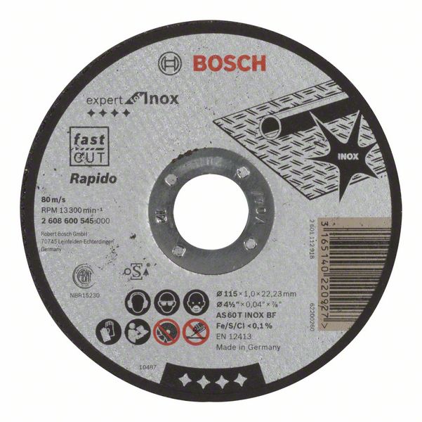 Bosch Rezna ploča ravna Expert for Inox - Rapido 2608600545