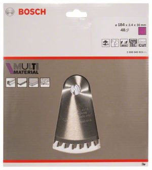 Bosch List kružne testere Multi Material 2608640815