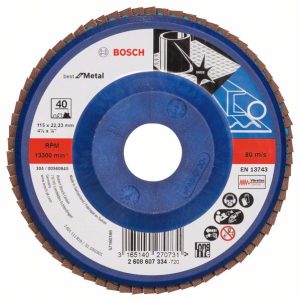 Bosch Lamelni brusni disk X571, Best for Metal 2608607334