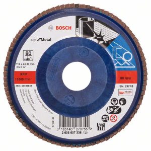 Bosch Lamelni brusni disk X571, Best for Metal 2608607336